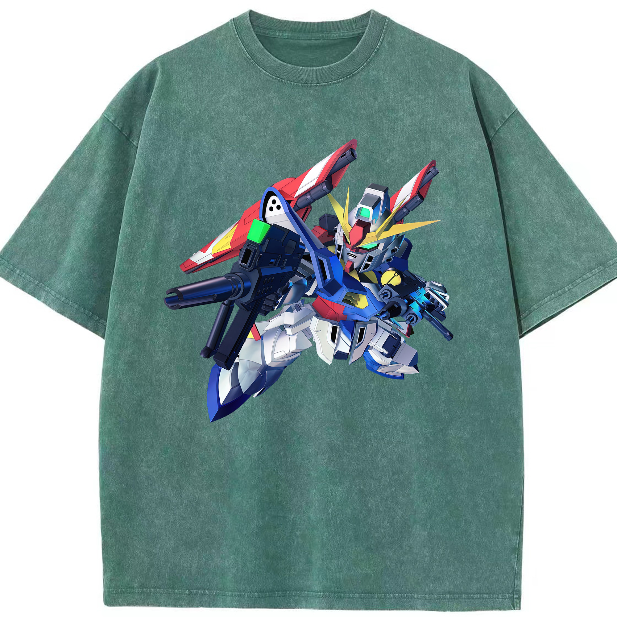 （画像用） 機動戦士ガンダム Mobile Suit Gundam 綿100% ヴィンテージ風 半袖Tシャツ（フロントプリント）